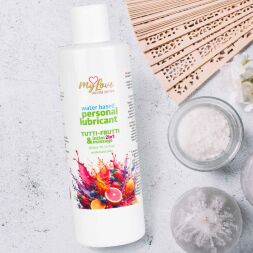 2в1 лубрикант та масажний гель - MyLove Aroma Series Intim&Massage Tutti-Frutti, 300 мл