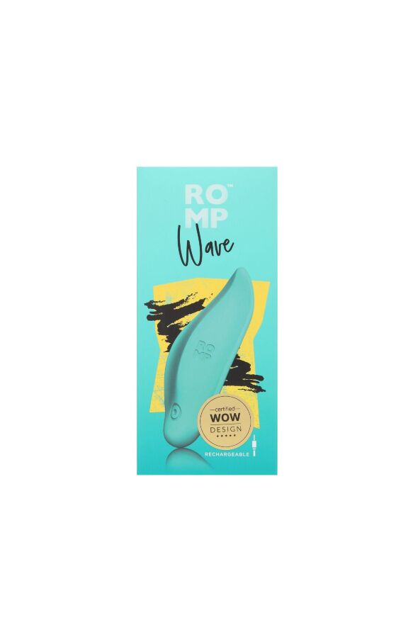 Клиторальный вибратор Wave by Romp, можно носить под одеждой, 10 вариантов стимуляции