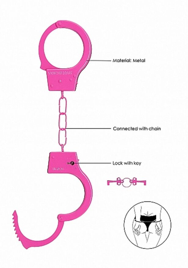 Наручники - Ouch! Beginner's Handcuffs Pink