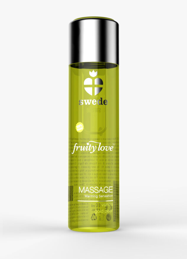 Масажна олія - Swede Fruity Love Vanilla Gold Pear, 60 мл