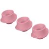 Сменные насадки Womanizer Premium Eco (3 шт.), L, розовые