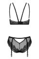 Комплект Obsessive Allastia 2-pcs set black S/M