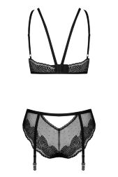 Комплект Obsessive Allastia 2-pcs set black S/M