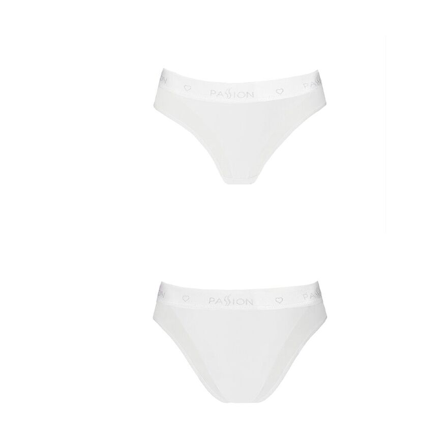 Трусики с прозрачной вставкой PS002 PANTIES white M - Passion
