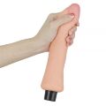 Вибратор с оригинальной формой изгиба 9" Real Softee