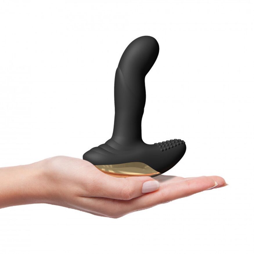 Вібромасажер простати з "масажем пальцем" та підігрівом Dorcel P-Finger