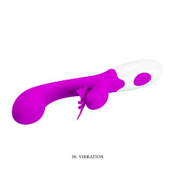 Вібратор - кролик  Pretty Love Butterfly Kiss Vibrator Purple