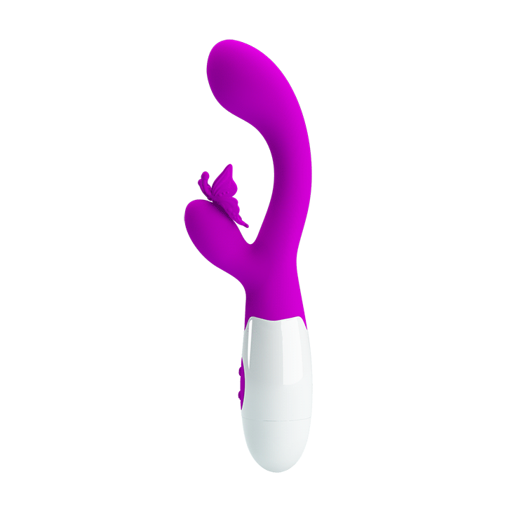 Вібратор - кролик  Pretty Love Butterfly Kiss Vibrator Purple