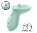 Кліторальний стимулятор з кулькою, що обертається- Satisfyer Exciterrr Mint