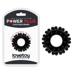 Ерекційне кільце POWER PLUS Cockring, Black