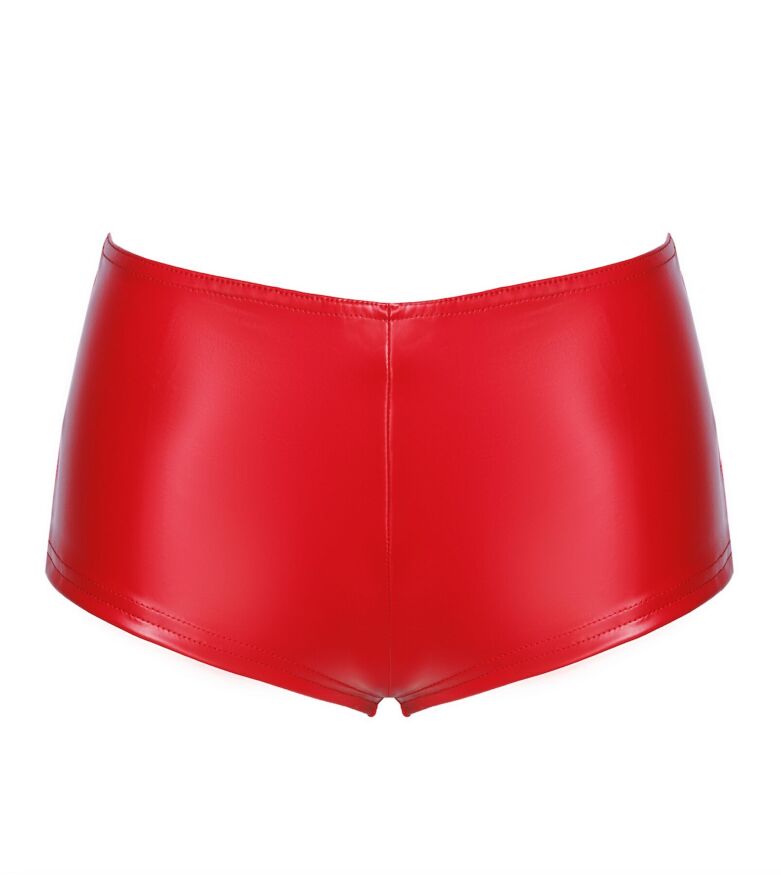 Шорты Noir Handmade F356 Red powerwetlook shorts - XXL
