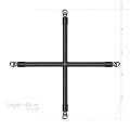 Крестовина Bedroom Fantasies Hog Tie Cross Bar With Cuffs