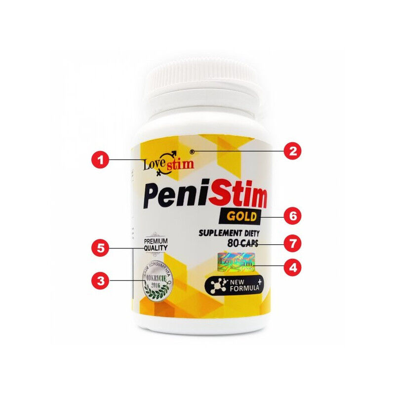 Капсулы для увеличения эрекции Lovestim PeniStim Gold 80 шт
