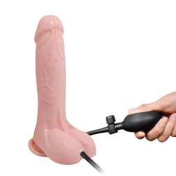 Фалоімітатор на присосці надувний INFLATABLE REALISTIC COCK