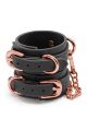 Наручники NS Novelties BONDAGE COUTURE WRIST CUFFS BLACK