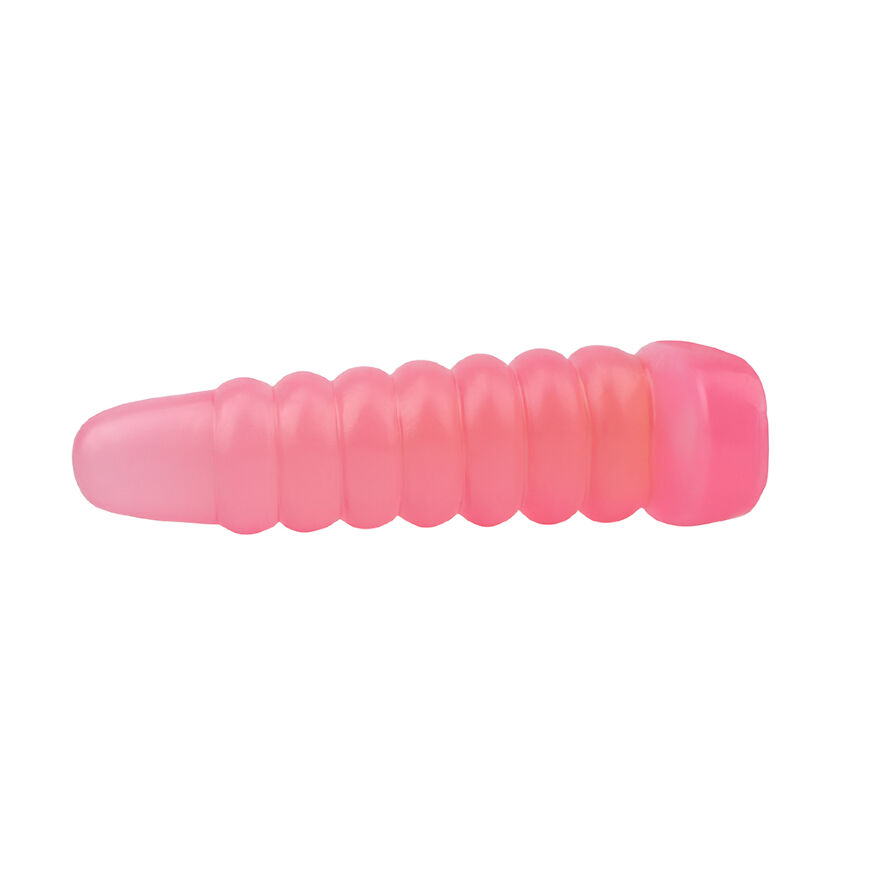 Большая анальная пробка Chisa Hi-Rubber Chubby Anal Plug Pink