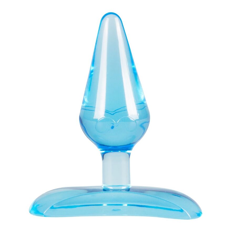 ET515BLU Анальная пробка The Assifier голубая, 7 см х 2.5 см.