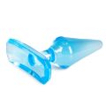 ET515BLU Анальная пробка The Assifier голубая, 7 см х 2.5 см.