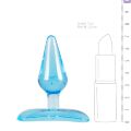 ET515BLU Анальная пробка The Assifier голубая, 7 см х 2.5 см.