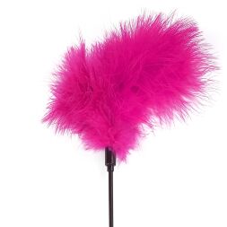 Лоскітка з пером індика Art of Sex  -  Feather Paddle, темно-рожева