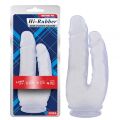 Фаллоимитатор анально-вагинальный Hi-Rubber Chisa 9,4"
