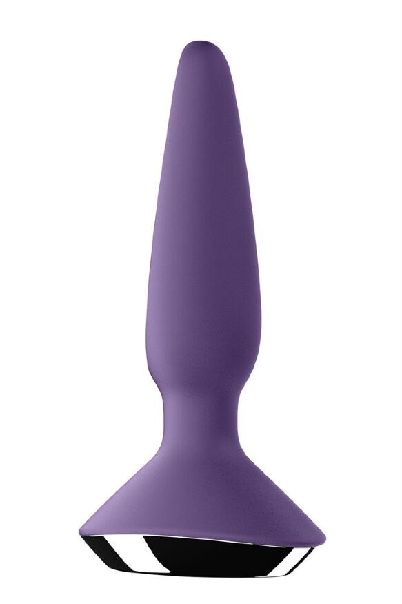 Анальная пробка с двумя моторами и управлением телефоном Satisfyer Plug-ilicious 1 Purple