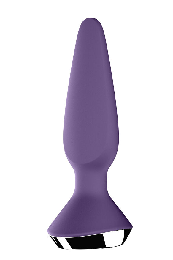 Анальная пробка с двумя моторами и управлением телефоном Satisfyer Plug-ilicious 1 Purple