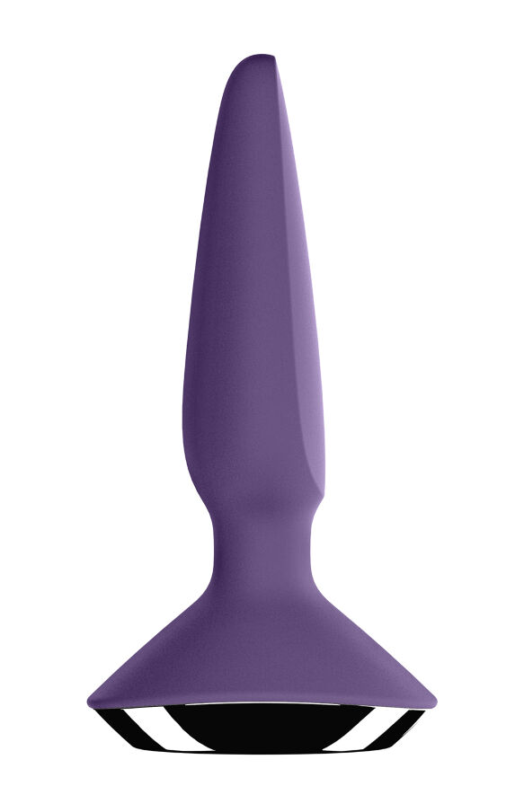 Анальная пробка с двумя моторами и управлением телефоном Satisfyer Plug-ilicious 1 Purple