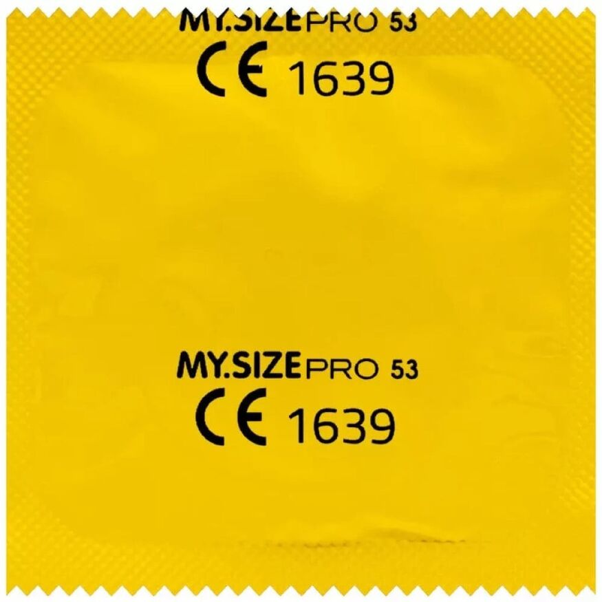 Презервативи ультратонкі латексні My.Size Regular 53 мм (ціна за упаковку, 10 шт.)