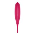 Вакуумный клиторальный вибратор с вибрацией - Satisfyer Twirling Pro Red