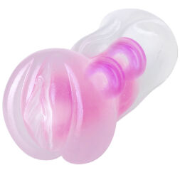 Мастурбатор Yoku Geisha Sexy Vagina stroker (Crystal Version) прозорий