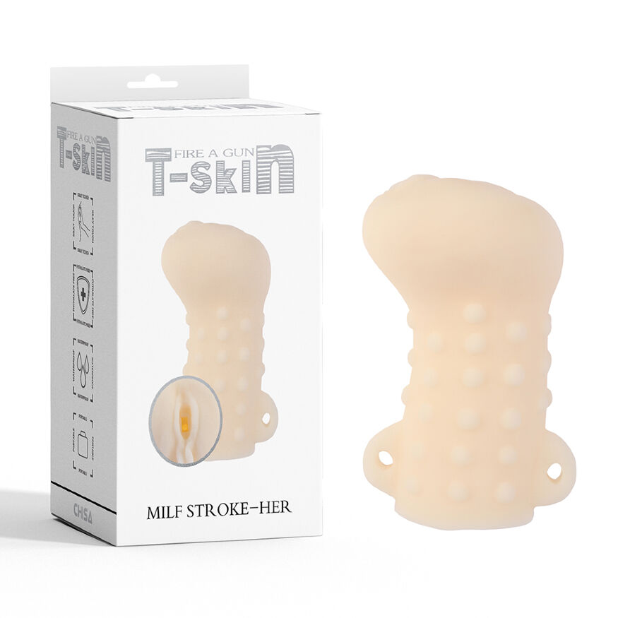 Мастурбатор с петлей под пальцы Milf Stroke-HER Chisa