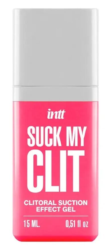 Гель для кліторальної стимуляції - Intt Suck My Clit Wild Strawberry, 15 мл