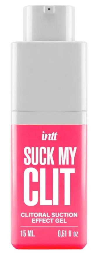 Гель для кліторальної стимуляції - Intt Suck My Clit Wild Strawberry, 15 мл