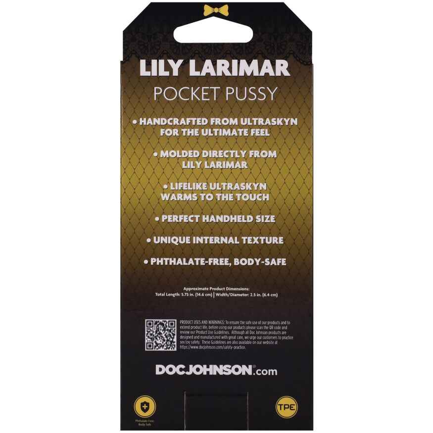 Мастурбатор вагина Doc Johnson Lily Larimar