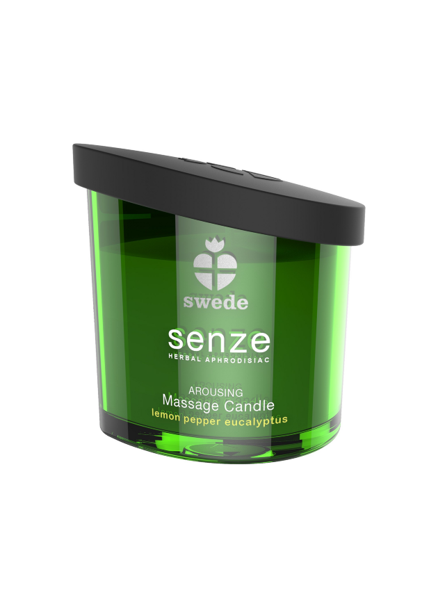 Масажна свічка - Swede Senze Arousing Lemon Pepper Eucalyptus, 150 мл