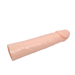 Эластичная насадка-удлинитель - Silicon Sleeve Enlarger, Flesh 1