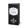 Прикраси зі стразами для грудей Gloria Petits Joujoux, фіолетово-чорні