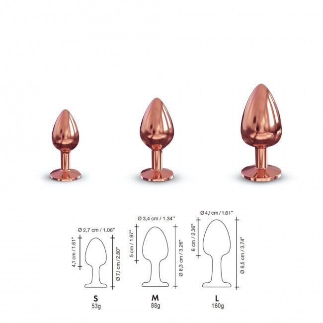 Анальная пробка Dorcel - DIAMOND PLUG S