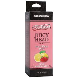 Спрей для минета Doc Johnson GOODHEAD - JUICY HEAD - DRY MOUTH SPRAY - PINK LEMONADE