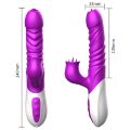 Вібратор - Silicone Vibrator, USB, 10 Function &amp;Thrusting Function, Heating