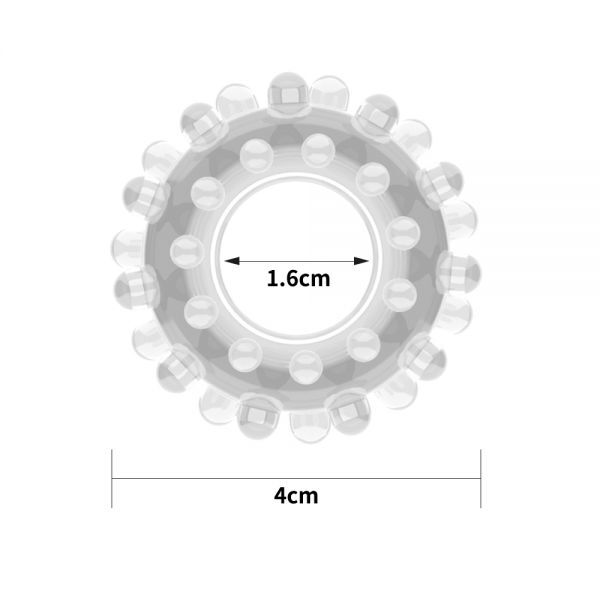 Кільце ерекційне POWER PLUS Cockring, Clear