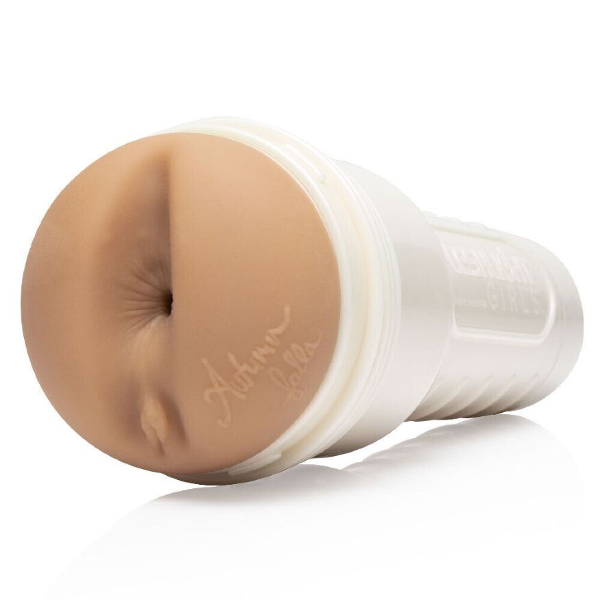 Мастурбатор анус в колбе Fleshlight реалистичный из киберкожи (Superskin), бежевый