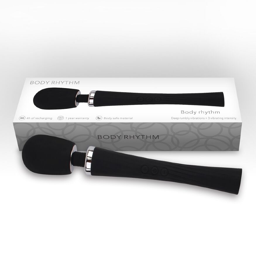Микрофон с гибкой головкой Chisa Body Rhythm Ryra The Wand, черный