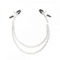 Зажимы для сосков c двойной цепочкой Loveshop Double Chain