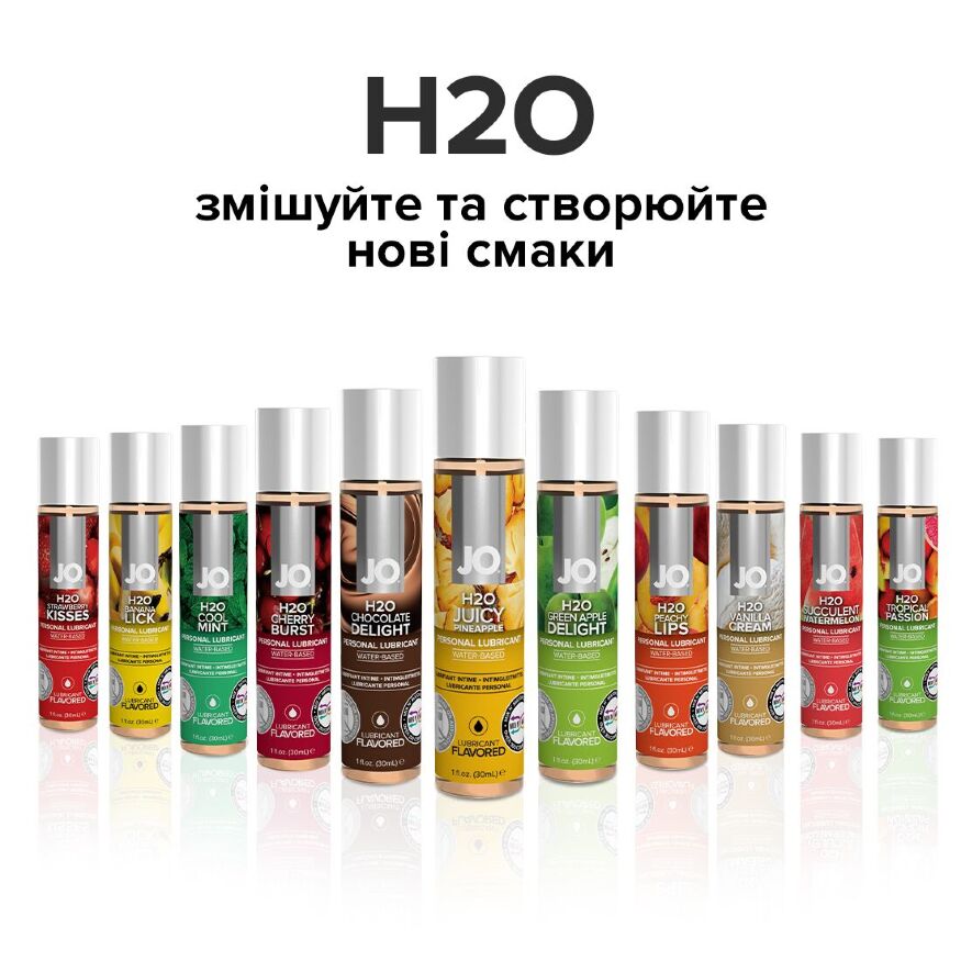 Смазка на водной основе System JO H2O - Juicy Pineapple (120 мл) без сахара, растительный глицерин