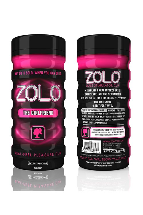 МАСТУРБАТОР В КОЛБЕ ZOLO THE GIRLFRIEND CUP