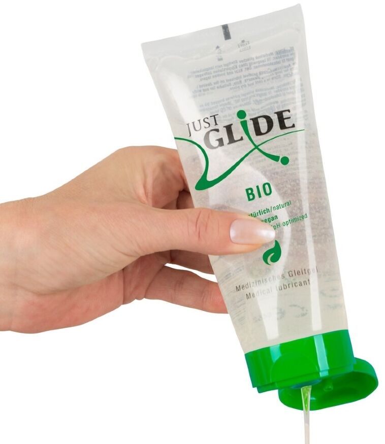 Веганский органический гель-лубрикант - Just Glide Bio, 200 ml