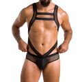 Черное белье "Виктор" боди  S/M - Passion