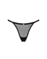 Трусики Obsessive Celia Noir crotchless thong M/L
